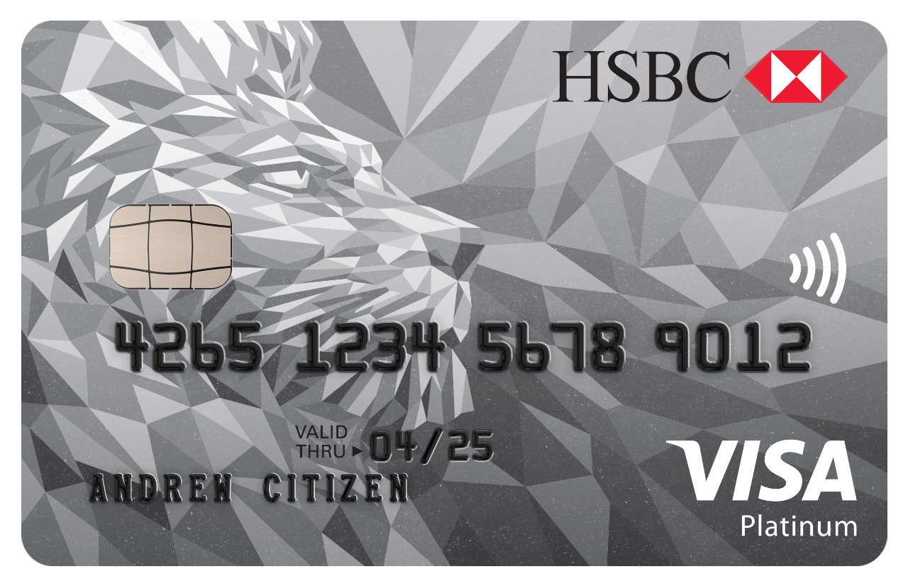 Platinum Credit Card Visa Rewards Card HSBC AU